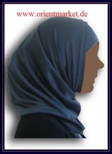 2x Hijab 2 teilig dunkelgrau und dunkelgrün Amira Kopftuch Islam Arabisch S04+07