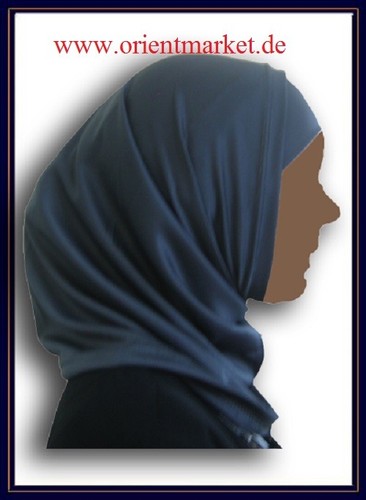 Hijab teilig dunkelgrau - 2,