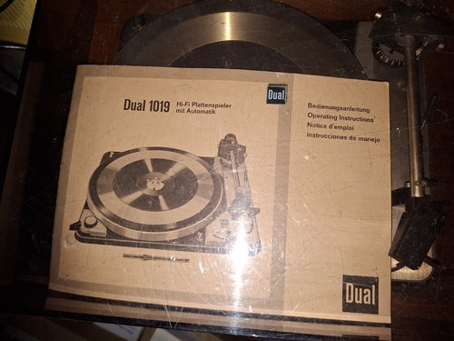 Dual 1019 plattenspieler - dual,