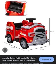 Kinder Feuerwehr Auto mit Licht Sound Elektronik Auto Spielzeug