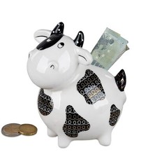 Dekofigur Spardose Kuh MODERN