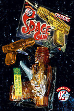 SPACE GUN 70er JET RAY GUN SPARKING FRICTION POWERED FUNKENSPRÜHER SCIFI X RAY