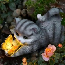 Katze Gartenfiguren für