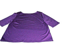 Bluse | Damen | Atmosphere | lila | Gr. 44 | Kurzarm |