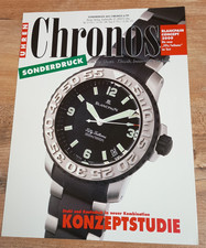BLANCPAIN  BROSCHÜRE-"FIFTY FATHOMAS"UHREN CHRONOS SONDERDRUCK 1999