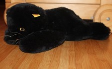 Steiff ღ Panther ღ 5370/28 ღ Vintage ღ liegend ღ unbespielt