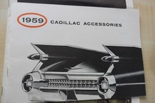 Cadillac 1959 - Accessories,Pflege - Englisch