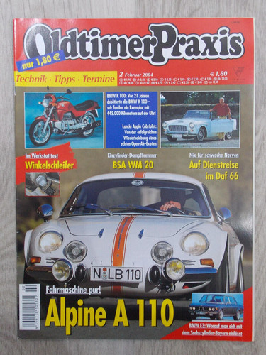 Oldtimer praxis februar 2004 - praxis,