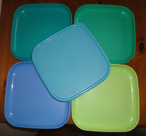 Tupperware picknick teller - picknick, +