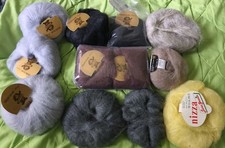 Konvolut 550 g, Mohair 54,%-75 %, 46% Polyamid ,Strickwolle, Strickgarn