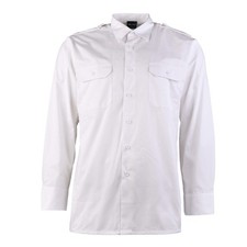 Diensthemd langarm weiß