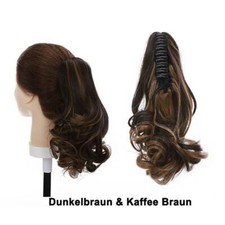 Klammer on Haarteil Zopf