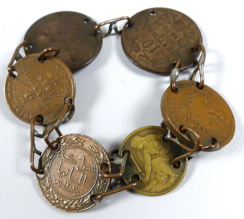 Armband mit münzen - armband,