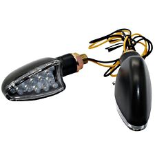 2x LED Mini Blinker Arrow Motorrad Quad ATV Custom passend für Suzuki Honda kurz