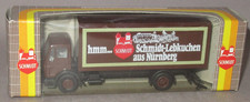 Herpa MAN Koffer LKW Schmidt Lebkuchen Nürnberg in OVP 820414 Top!
