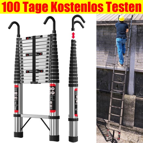 Neu stahl teleskopleiter - neu,