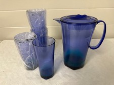 Tupperware Eleganzia Saftkanne + 4 Becher (60) NEU