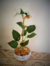 Rosenvase Lauscha Glas
