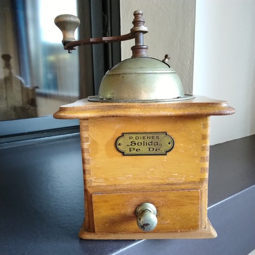 Antike dienes kaffeemühle - p.,