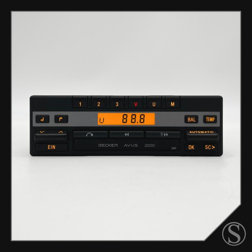 Becker avus 2000 - 2000, radio