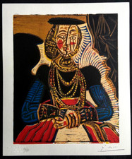 Pablo Picasso Lithographie COA