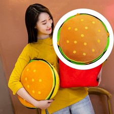 Hamburger Gefülltes Kissen