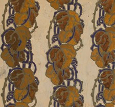 Willi Schmid Ornament Tapete