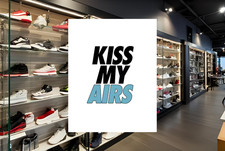 Nike kiss airs weiß - kiss, my