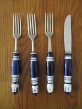 4tlg steakbesteck rosenthal - 4tlg.,