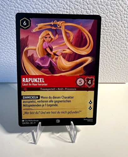 Disney lorcana rapunzel lässt - lorcana,