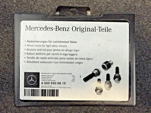 Mercedes benz radsicherungen - mercedes-benz,