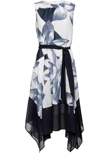 Neu kleid mit blüten druck - neu,