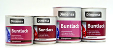 Dimensa Buntlack Kunstharz Lack Holz Metall Putz Heizkörper hoch-/seidenglänzend