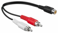 Cinch Y Kabel Splitter Adapter