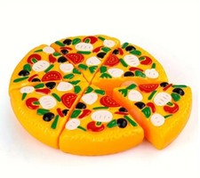 👶👧Pizza Spielzeug Lebensmittel Spiel-essen Kinderküche Spielküche Zubehör...