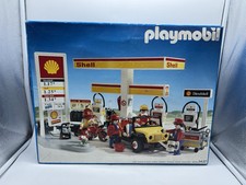 Playmobil 3437 Tankstelle Shell mit OVP  selten rar Verpackung