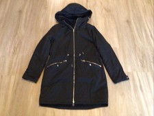 Zara TRF Kuschel Jacke, Wendejacke, Winterjacke Gr. XS (34, 36) schwarz Kapuze !