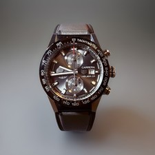 TAG HEUER Carrera Chronograph Heuer 01 - FULL SET-  Herren Uhr Automatik 43mm