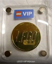 LEGO  Vip Münze Coin  Logo Gold