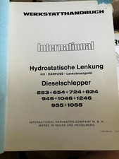 Werkstatthandbuch IHC International Hydrostatische Lenkung ZF Lenksteuergerät