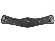 BUSSE Schwarz 65 cm Sattelgurt Fano-Curved Dressur