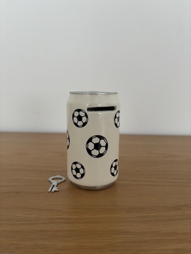 Spardose trinkdose fußball - trinkdose,