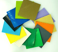 Lego® 1x Platte Bauplatte 91405 / 16 x 16 beidseitig bebaubar Grau blau grün tan