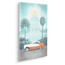 Keilrahmenbild VINTAGE TRAVEL