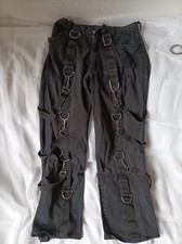 Bondagehose mit Riemen Zipper