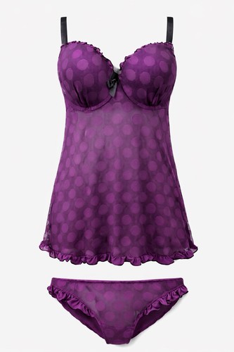 Rainbow damen baby doll - damen, 2-er