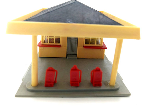 Minol tankstelle fertigmodell - minol,
