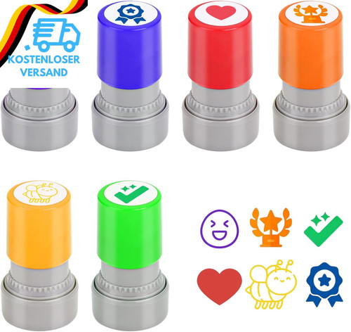 Lehrerstempel 6er set - 6er,