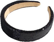 Damen Glitzer Stirnband