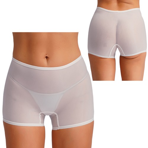 Damen glänzend transparent - de,